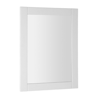 Aqualine FAVOLO zrkadlo v ráme 60x80cm, biela mat FV060