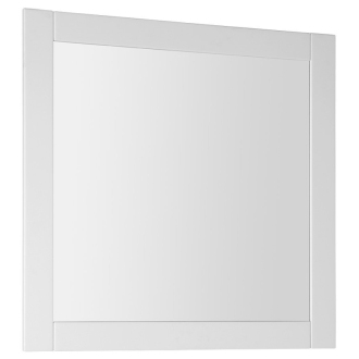 Aqualine FAVOLO zrkadlo v ráme 80x80cm, biela mat FV080