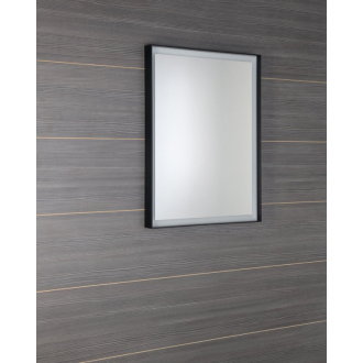 SORT LED podsvietené zrkadlo 60x80cm, matná čierna ST080
