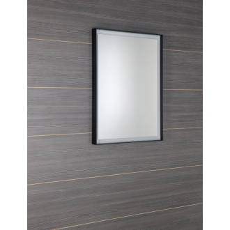 SORT LED podsvietené zrkadlo 47x70cm, matná čierna ST047
