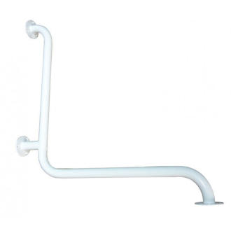 HANDICAP madlo do sprchy 670x670mm, biela XH544W