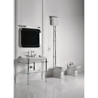 WALDORF keramické umývadlo 80x55cm, 3 otvory, biela 4141K1-3