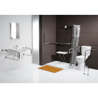 WC kombi pre telesne postihnutých 36,3x67,2cm, spodný odpad BD301.410.00