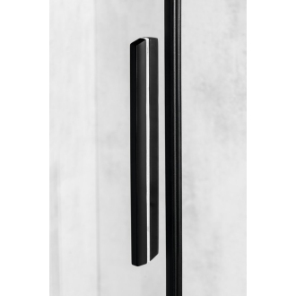 ALTIS LINE BLACK štvorcový sprchovací kút 900x900 mm, rohový vstup, číre sklo