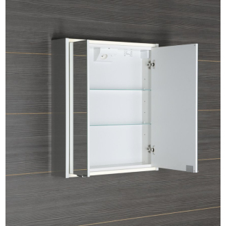 BATU galerka 60x71x15 cm, 2x LED osvetlenie, biela 1141120
