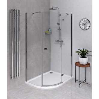 FORTIS LINE štvrťkruhová sprchová zástena 1000x900x2000, pravá FL5090R