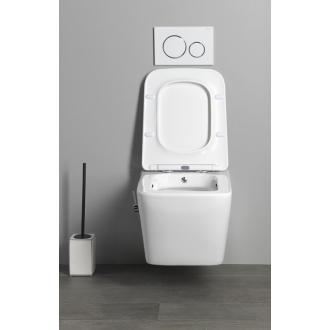 PORTO WC sedátko, SLIM, Soft Close, duroplast, biela PZS102