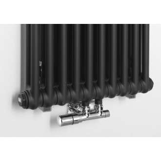FEDE vykurovacie teleso 1500x490 mm, 10 seg., čierna mat IR193