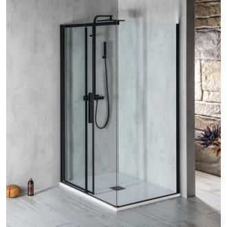 ALTIS LINE BLACK obdĺžnikový sprchovací kút 1400x800 mm, Ľ/P variant AL4112BAL5912B