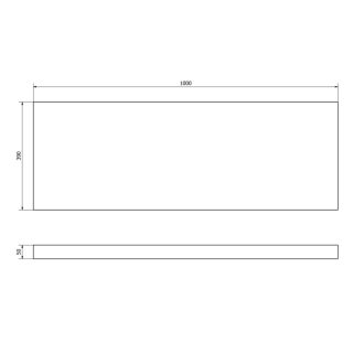 AVICE doska 100x39cm, štiepaný kameň AV1109