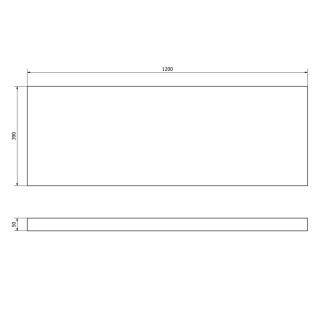 AVICE doska 120x39cm, štiepaný kameň AV1129