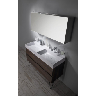 ODETTA umývadlová skrinka 118x50x43, 5cm, brest bardini DT120-1313