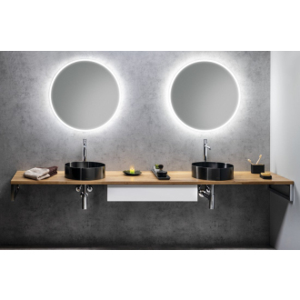 VISO okrúhle LED podsvietené zrkadlo, priemer 70cm VS070