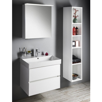 LINEX galerka s LED osvetlením, 60x70x15cm, ľavá/pravá, biela LX060-0030