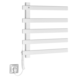 ELCOR elektrický sušiak uterákov 480x520x50mm, 85W, biela mat EB520