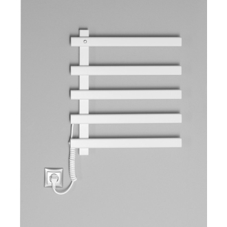 ELCOR elektrický sušiak uterákov 480x520x50mm, 85W, biela mat EB520