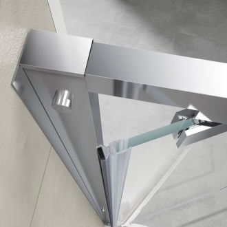SIGMA SIMPLY štvorcový sprchovací kút pivot dvere 800x800mm L/P variant, číre sklo