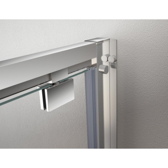 SIGMA SIMPLY štvorcový sprchovací kút pivot dvere 900x900mm L/P variant, číre sklo