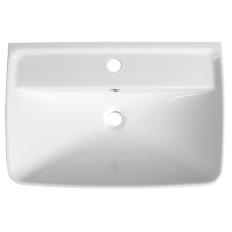 Aqualine DURU keramické umývadlo 60x40 cm, biela TU0351