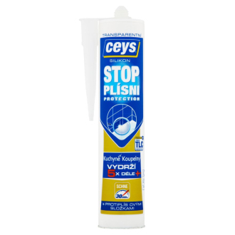 STOP PLIESNI, sanitárny silikón, 280ml, transparent 42505546
