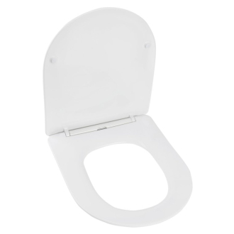 PACO sedátko pre WC kombi, SLIM Soft Close, biela PCS1012