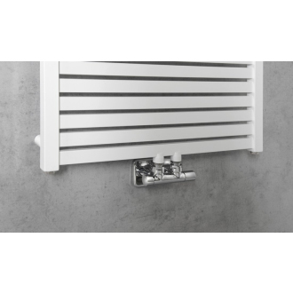 TONDI vykurovacie teleso rovné 600x1330 mm, stredové pripojenie, biela DT480T