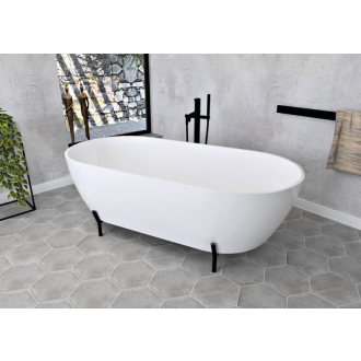 REDUTA konštrukcia pre vaňu 171x81cm, čierna mat 72820B