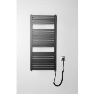 TONDI-E elektrické vykurovacie teleso rovné 450x970 mm, 300W, čierna mat DE456T