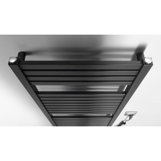 TONDI-E elektrické vykurovacie teleso rovné 450x970 mm, 300W, čierna mat DE456T
