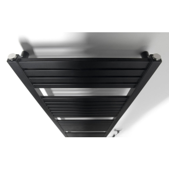 TONDI-E elektrické vykurovacie teleso rovné 450x1330 mm, 500W, čierna mat DE476T