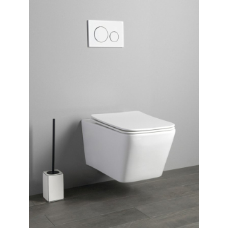 PORTO závesná WC misa, Rimless, 36x52 cm, biela PZ102WR