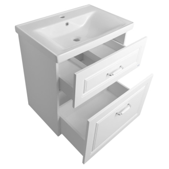 FAVOLO umývadlová skrinka 67x72,5x44,6cm, biela mat FV270
