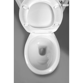 Aqualine ANTIK WC kombi misa, biela AK107-432