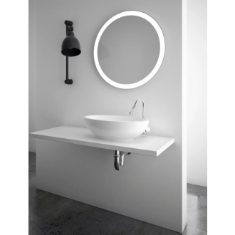 Aqualine NOA okrúhle zrkadlo s LED osvetlením, priemer 60cm OM260