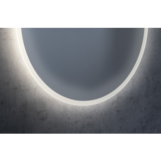 MINOX oválne LED podsvietené zrkadlo 50x100cm MX250