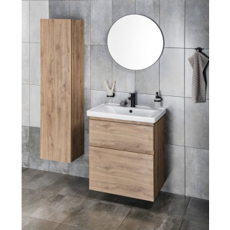 Aqualine ALTAIR umývadlová skrinka 57x72,5x45cm, dub emporio AI360