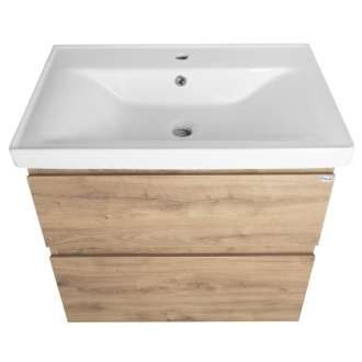 Aqualine ALTAIR umývadlová skrinka 67x60x45cm dub emporio AI370