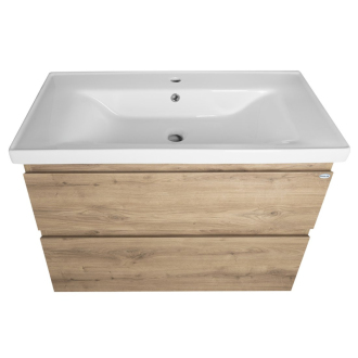 Aqualine ALTAIR umývadlová skrinka 86,5x60x45cm, dub emporio AI390