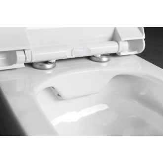 BELLO závesná WC misa Rimless, 35,5x53 cm, biela 100214
