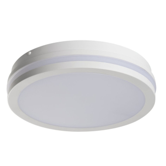 BENO stropné LED svietidlo pr.260x55mm, 24W, biela 33340
