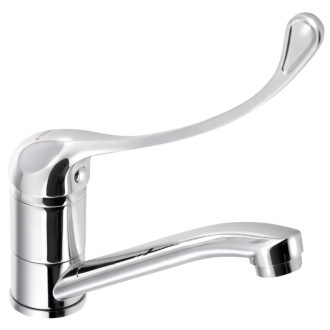 AQUALINE 35 umývadlová batéria s otočnou hubicou, lekárska páka, chróm 54196