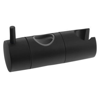 Držiak pre sprchovú tyč 23mm, ABS/čierna mat NDKJ639