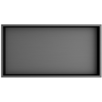 INSERTA zapustená polica do obkladu, 510x270 mm, nerez, antracit 1301-53B