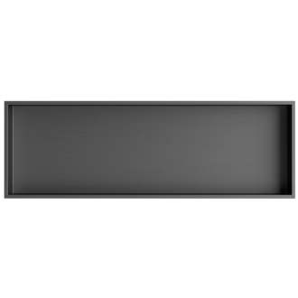 INSERTA zapustená polica do obkladu, 810x270 mm, nerez, antracit 1301-82B