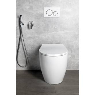 SENTIMENTI stojace WC Rimless, 36x52 cm, biela (SmartFixPlus) 10SM10004SV
