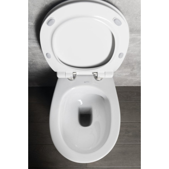 SENTIMENTI stojace WC Rimless, 36x52 cm, biela (SmartFixPlus) 10SM10004SV