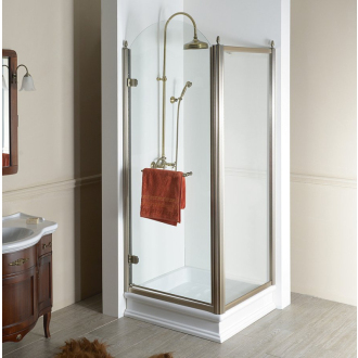 ANTIQUE štvorcový sprchovací kút, 800x800 mm, L varianta GQ1280LCGQ5680C