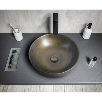 PRIORI umývadlová výpusť 5/4“, click-clack, bronz PV032