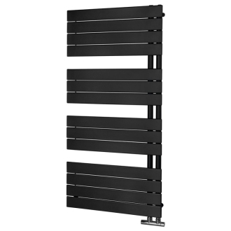 Aqualine MILI vykurovacie teleso 600x1222 mm, čierna mat DC626T