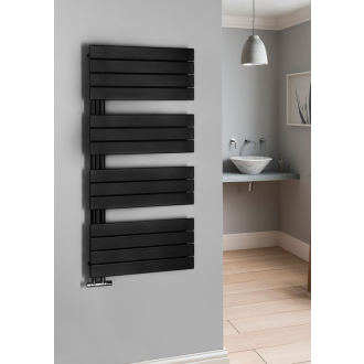 Aqualine MILI vykurovacie teleso 600x1222 mm, čierna mat DC626T